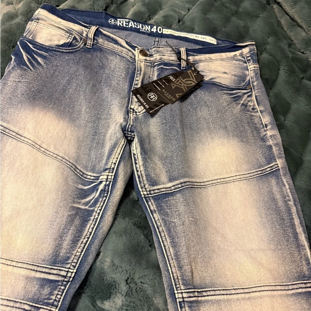 Reason Premium Denim Jeans men’s size 40 x 32 - Picture 6 of 15